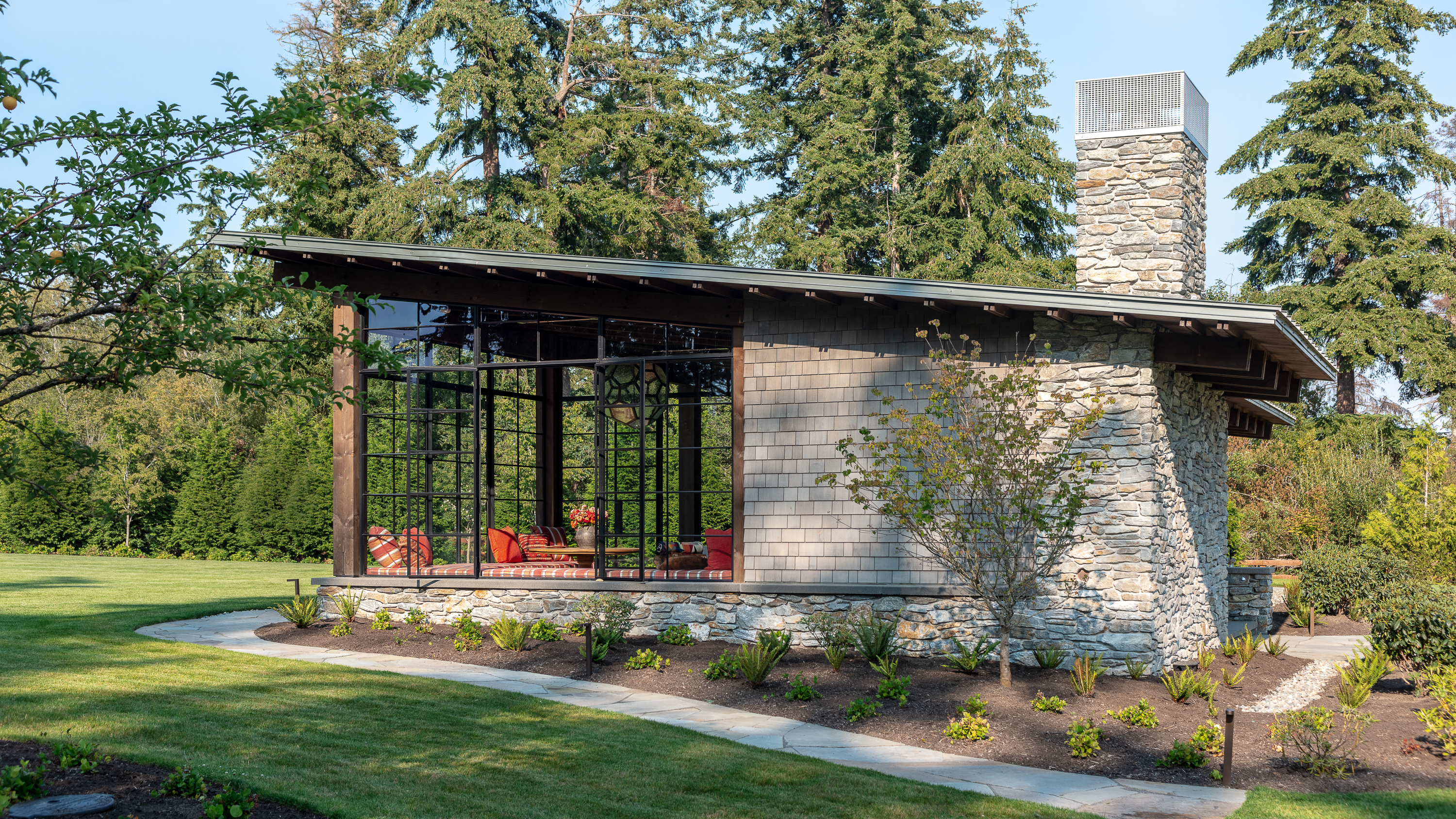 Our fieldhouse project is a great example of Pacific Northwest Architecture.